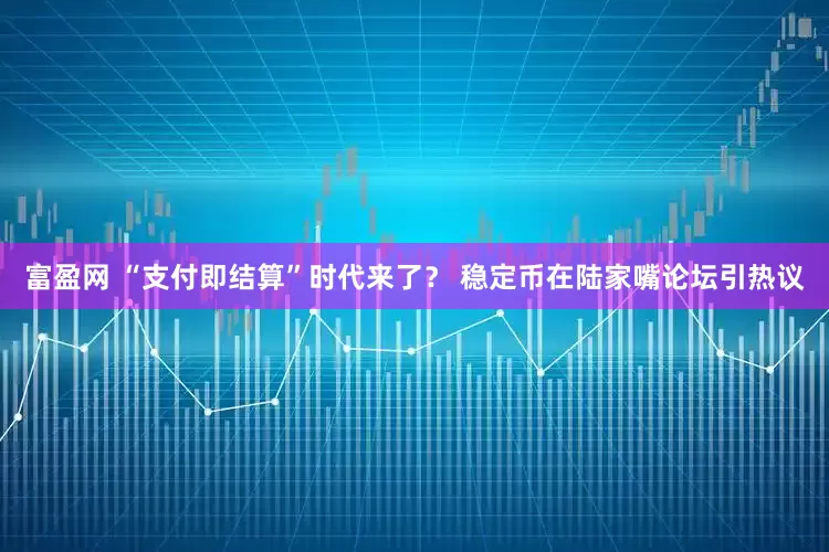 富盈网 “支付即结算”时代来了？ 稳定币在陆家嘴论坛引热议